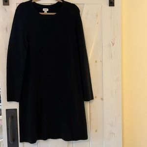 Jcrew Factory Black knit dress